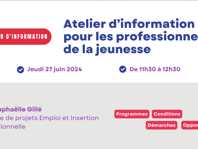Visuel atelier OFQJ