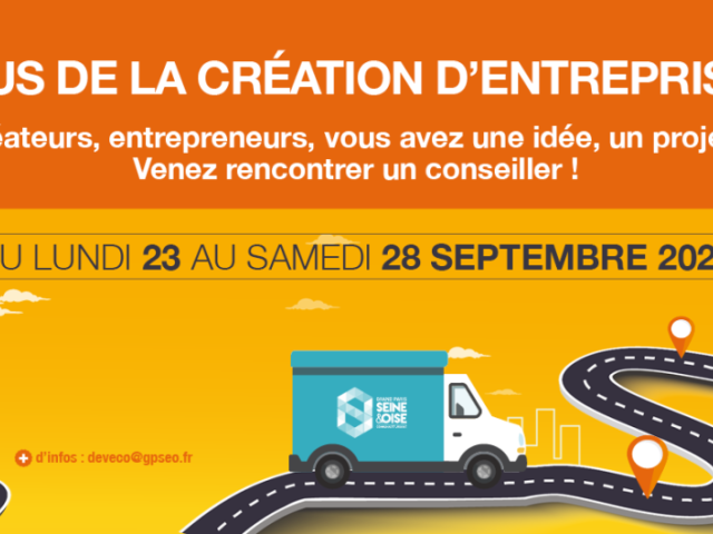 Visuel Bus de la création d'entreprise