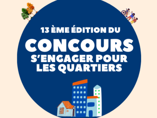 Visuel Concours S'engager pour les Quartiers