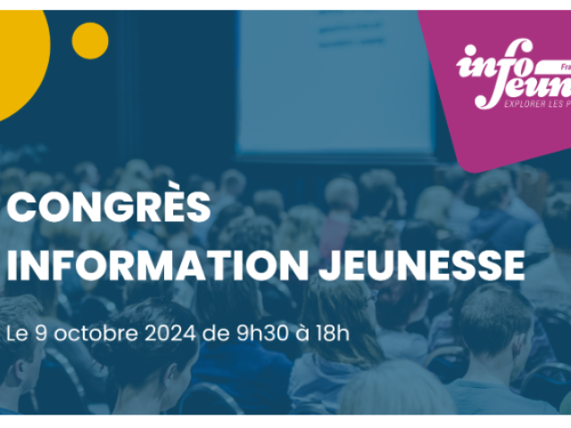 Visuel congrès de l’Information Jeunesse