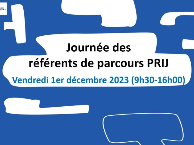 Visuel journée référents PRIJ