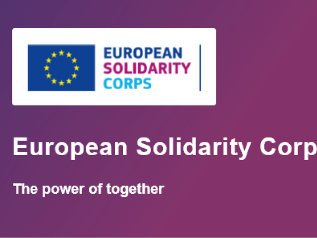 Logo corps européen de solidarité