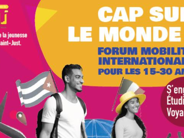 Visuel Forum « Cap sur le monde ! » 