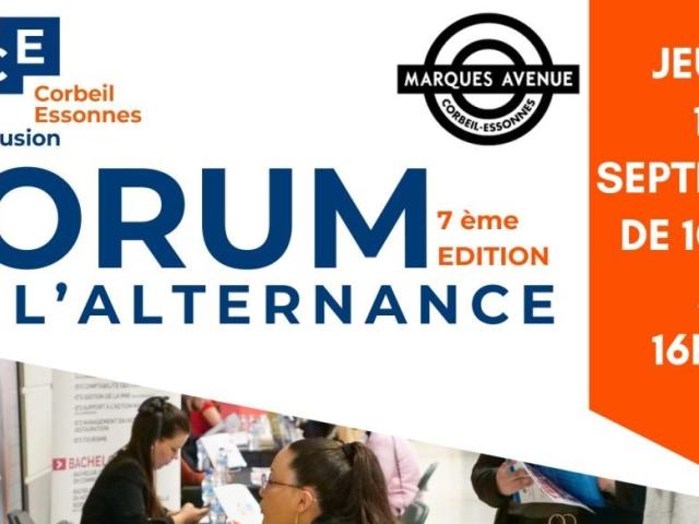 Visuel Forum de l’alternance Face Corbeil-Essonnes