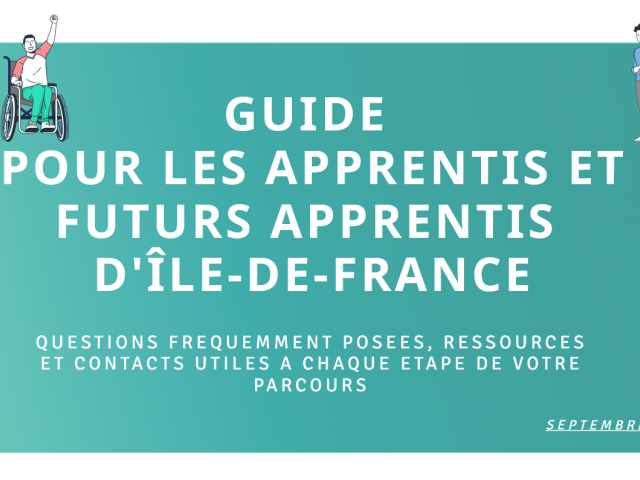 Visuel guide apprentis franciliens