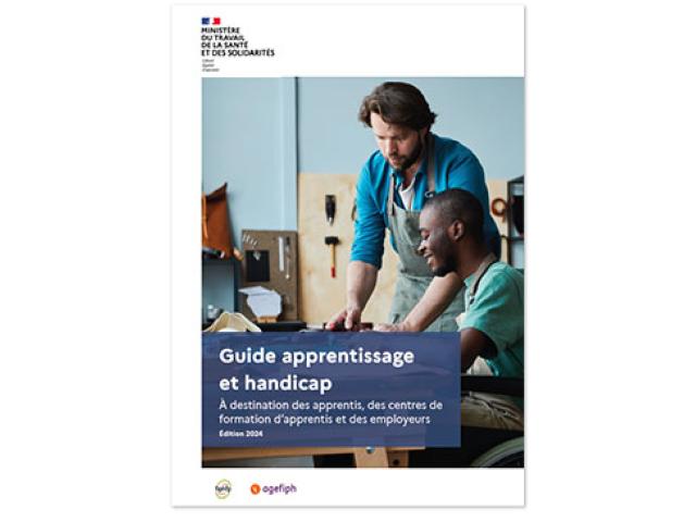 Couverture du Guide apprentissage et handicap