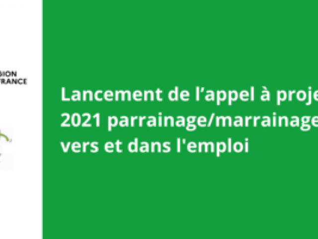 Appel à projets parrainage 2021