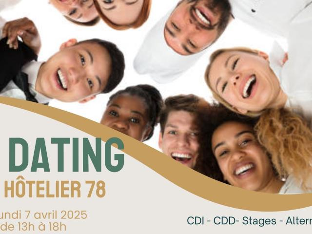 Visuel job-dating du Club Hôtelier 78