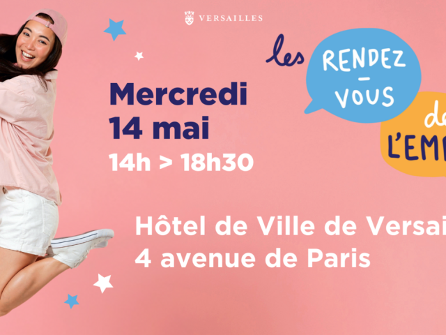 Visuel job dating spécial jeunes à Versailles