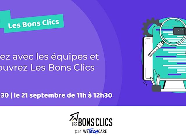 Visuel webinaire Les Bons Clics