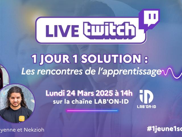 Visuel 1 Jour 1 Solution : Les rencontres de l’apprentissage