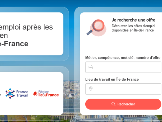 Visuel plateforme « Mon emploi en Ile-de-France après les Jeux »