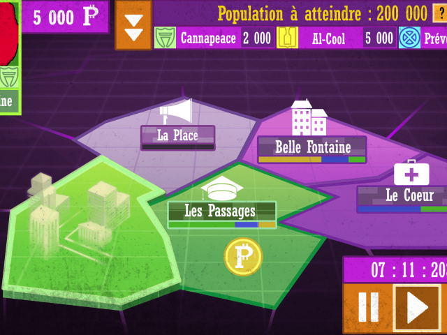 Visuel jeu Purple Town