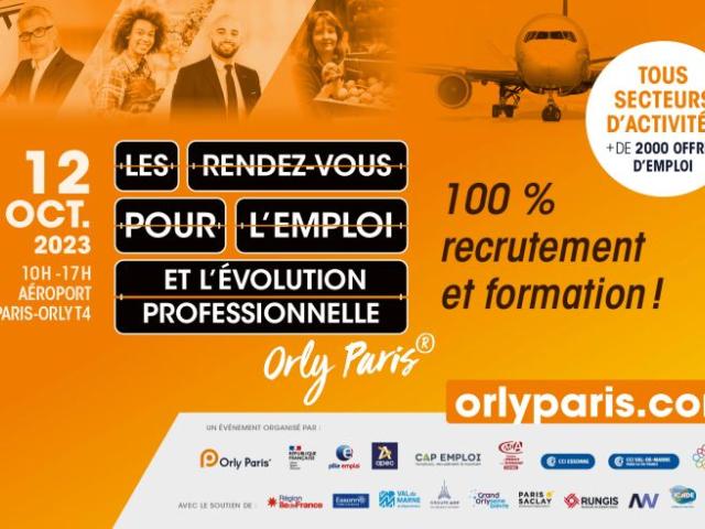 Visuel rdv emploi Orly