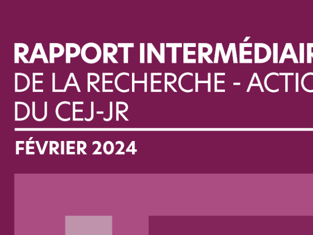 Couverture rapport CEJ-JR FAS