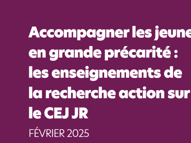 Couverture rapport FAS CEJ-JR