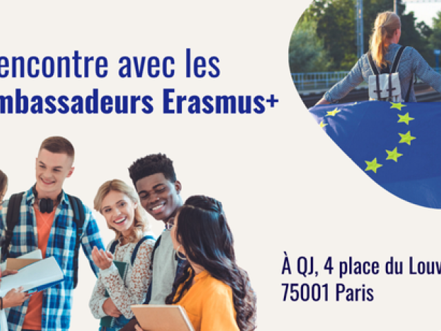 Viusel Rencontre avec les ambassadeurs Erasmus+