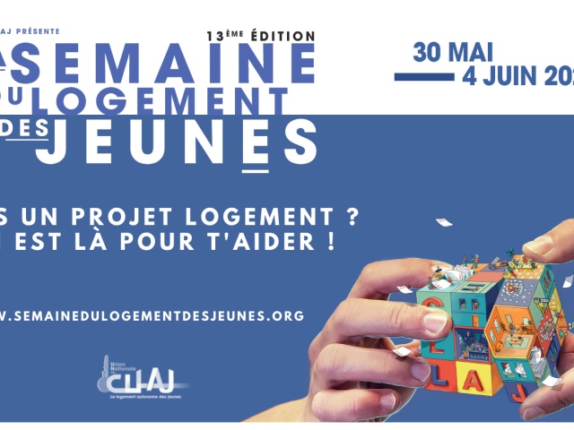 Affiche semaine logement jeunes 2022