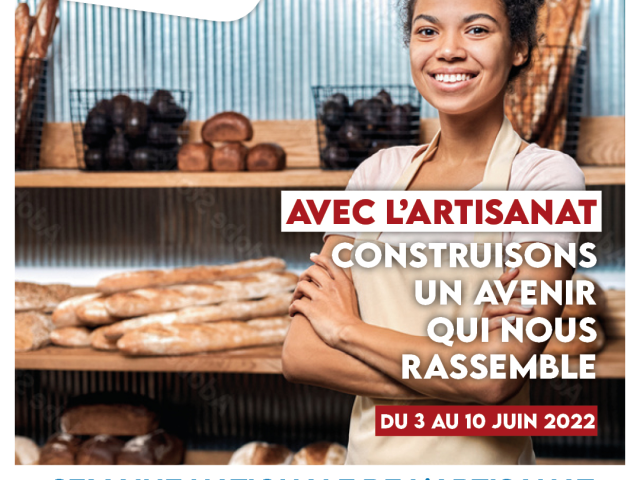 Visuel semaine nationale de l'artisanat 2022