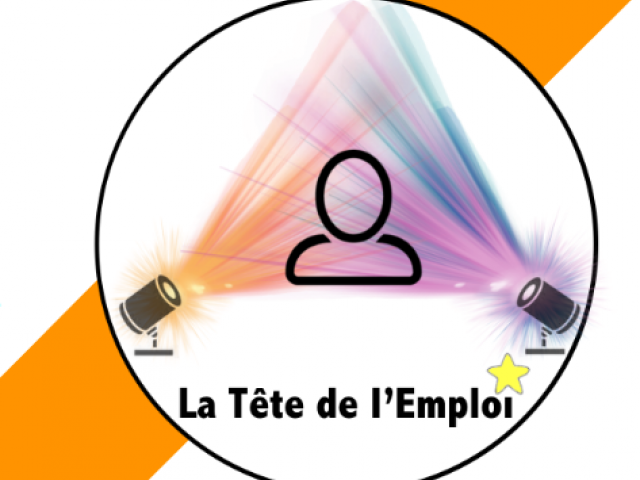 Logo la tête dans l'emploi