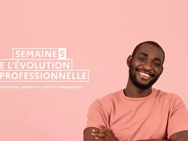 Visuel Semaines de l'évolution professionnelle 2024