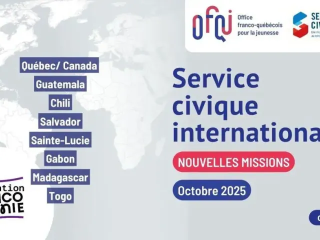 Visuel service civique OFQJ