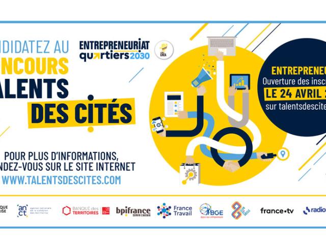 Visuel concours Talents des Cités 