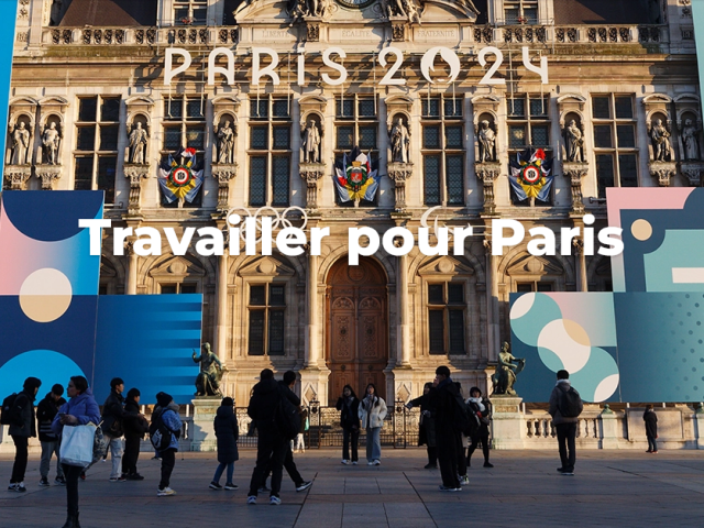 Visuel site Travailler pour Paris