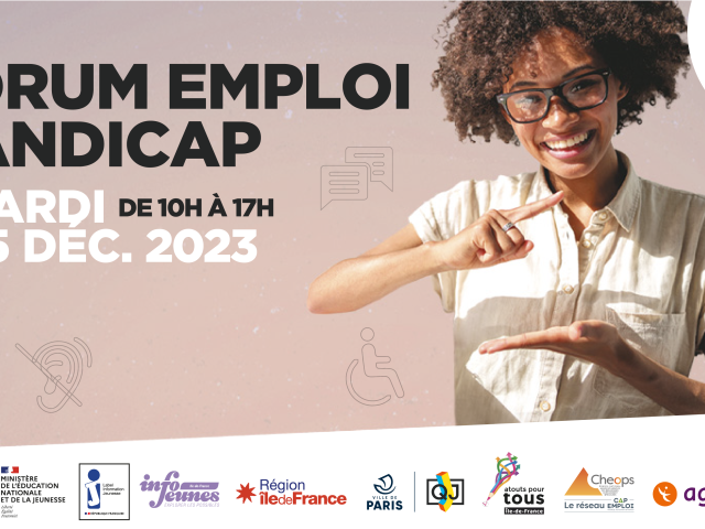 Visuel forum emploi handicap