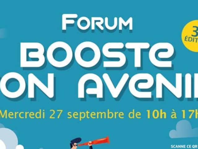 Visuel forum Booste ton avenir