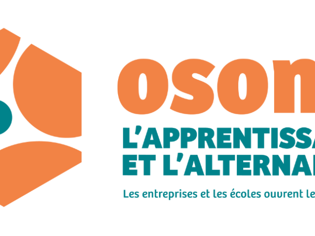 Logo osons l'apprentissage et l'alternance