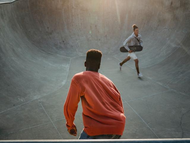 Photo piste de skate