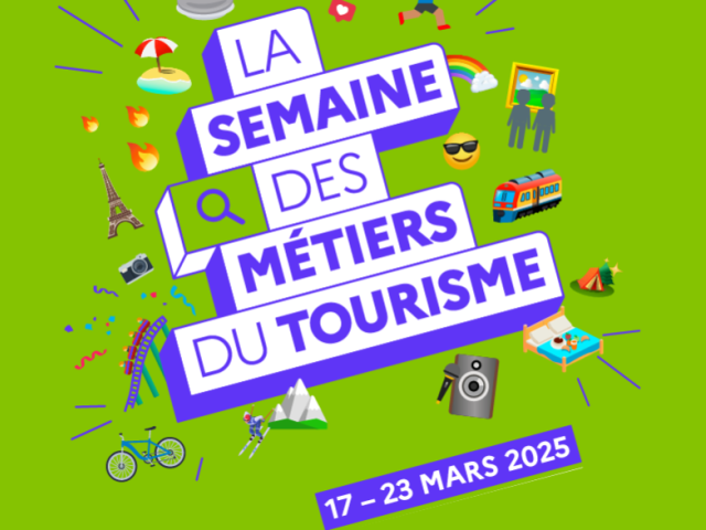 Visuel Semaine des métiers du tourisme