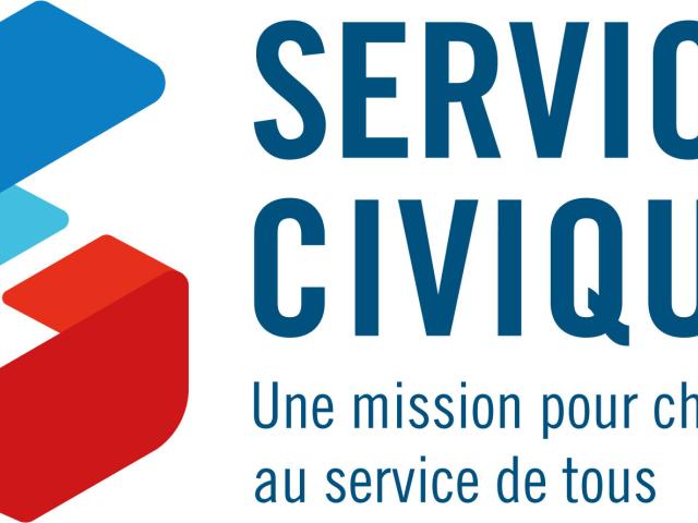 Logo service civique