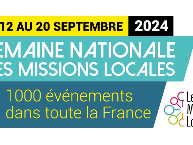 Logo Semaine nationale des Missions Locales