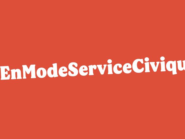 Visuel campagne Sevice Civique