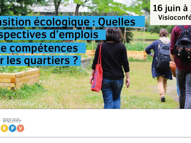 Visuel webinaire transition écologique et quartiers