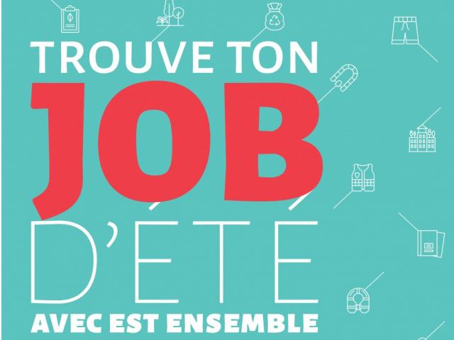 Visuel Job d'été Est Ensemble