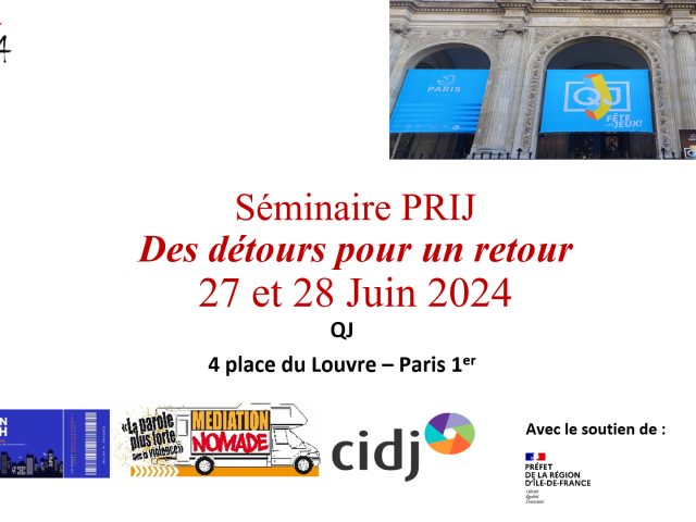 Couverture bilan séminaire PRIJ