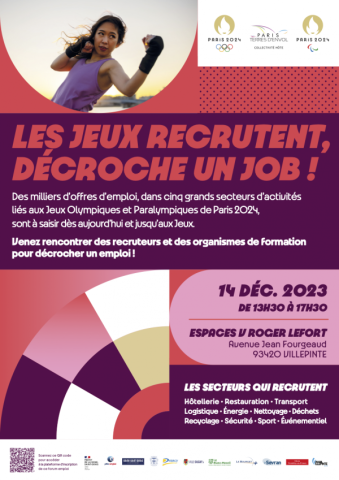 Affiche les Jeux recrutent