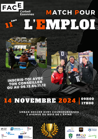 Affiche Match pour l'emploi
