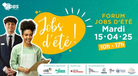 Visuel Forum jobs d'été CIDJ