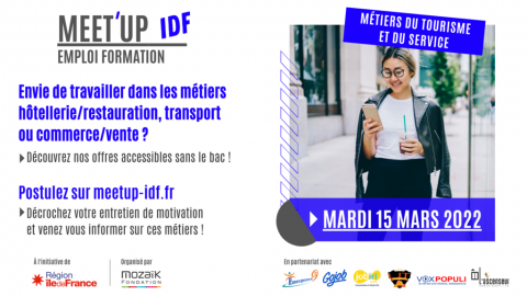 Affiche Meet Up IDF