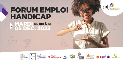 Visuel forum emploi handicap