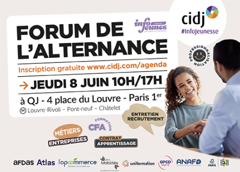 Visuel forum alternance CIDJ