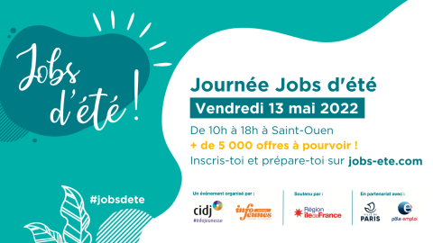 Visuel Journée Jobs d'été CIDJ