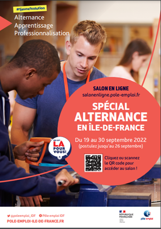 Visuel salon alternance Pôle emploi