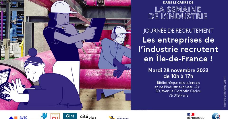 Visuel journée recrutement industrie