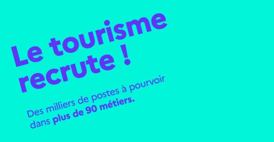 Visuel Le tourisme recrute