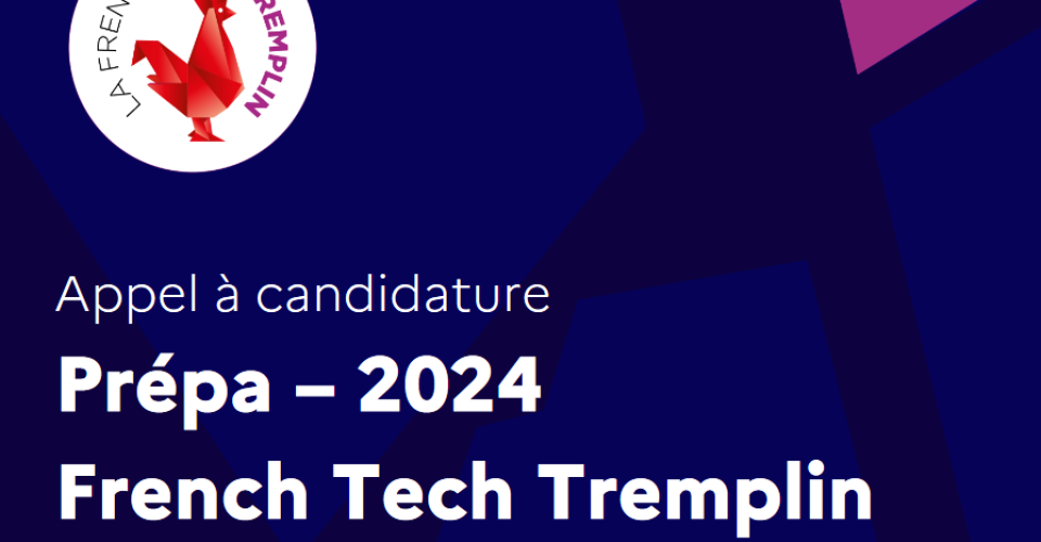 Visuel appel à candidatures - Prépa French Tech Tremplin